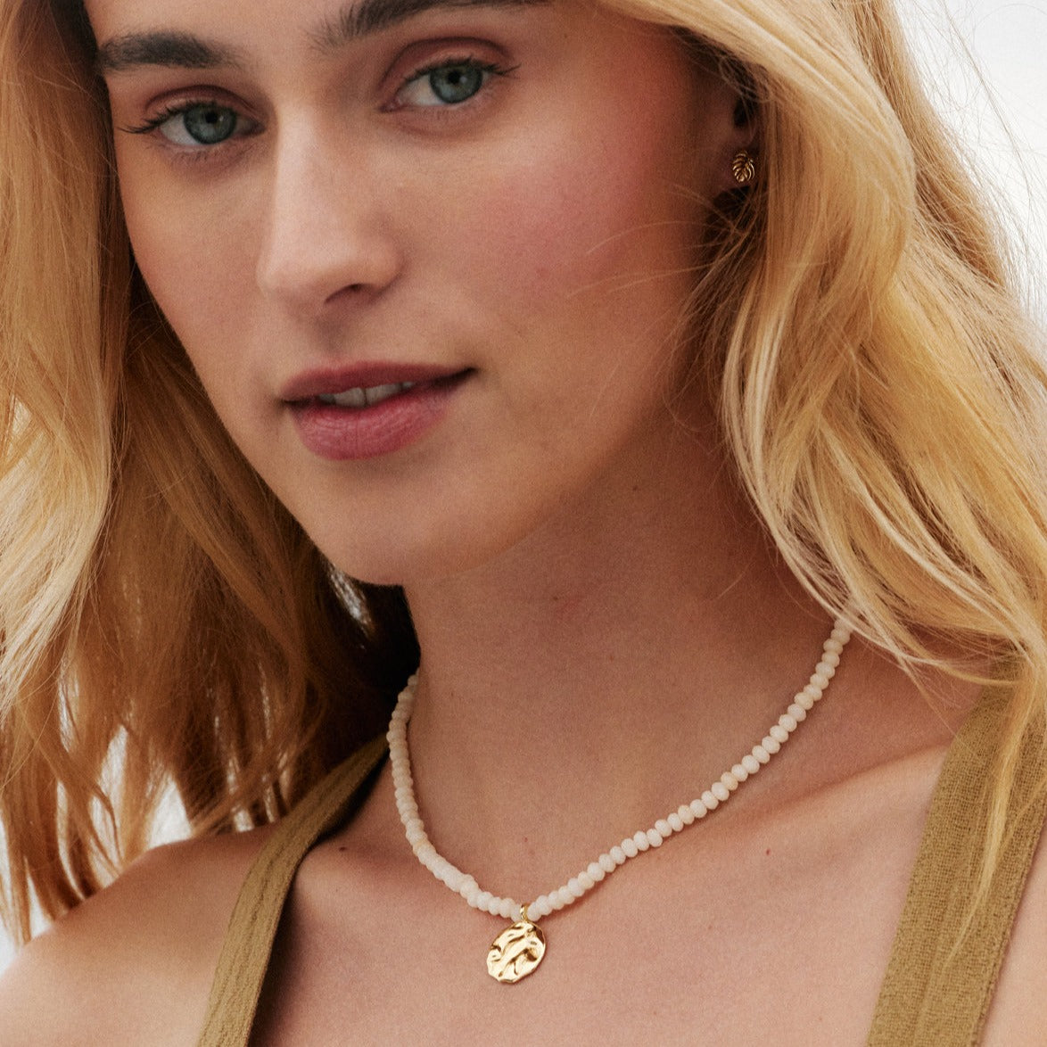 Bryan Anthonys - Depth Beaded Necklace - 14k Gold