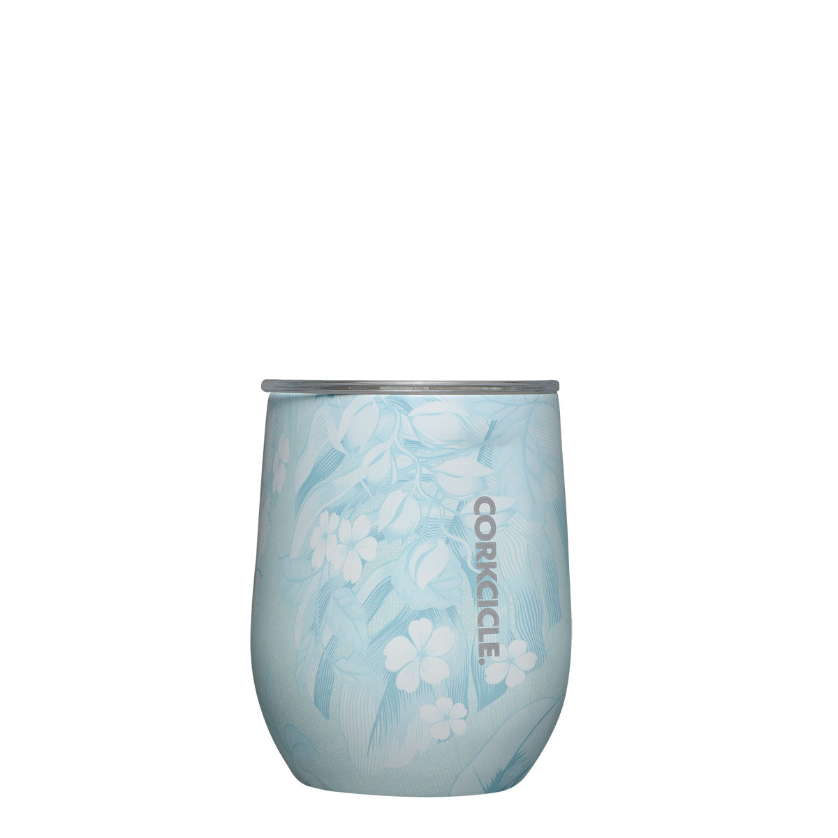 Corkcicle Luau 12 oz Stemless Tumbler Blue Luau Beachly