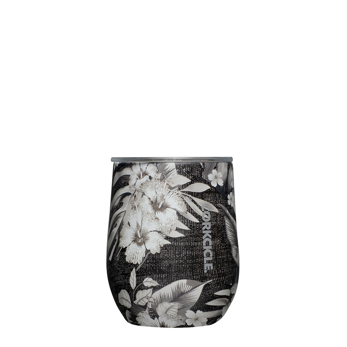 Corkcicle - Luau 12 oz Stemless Tumbler - Black Luau (Add-On)
