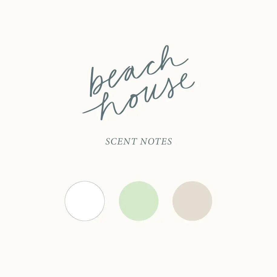 Poured Goods - Beach House Candle | Coconut + Vanilla