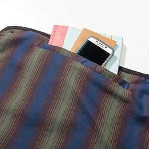 Coalatree - Hoodless Kachula Blanket - Green / Blue (Add-On)