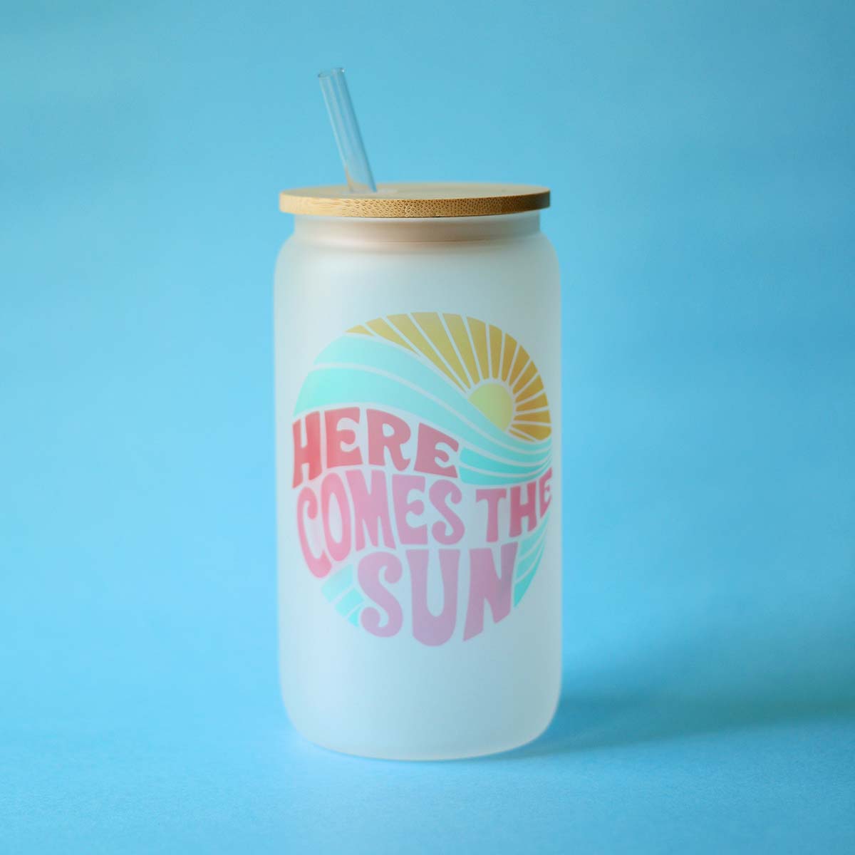 Forest Cove Home - Here Comes the Sun Can Glass (Add-On)