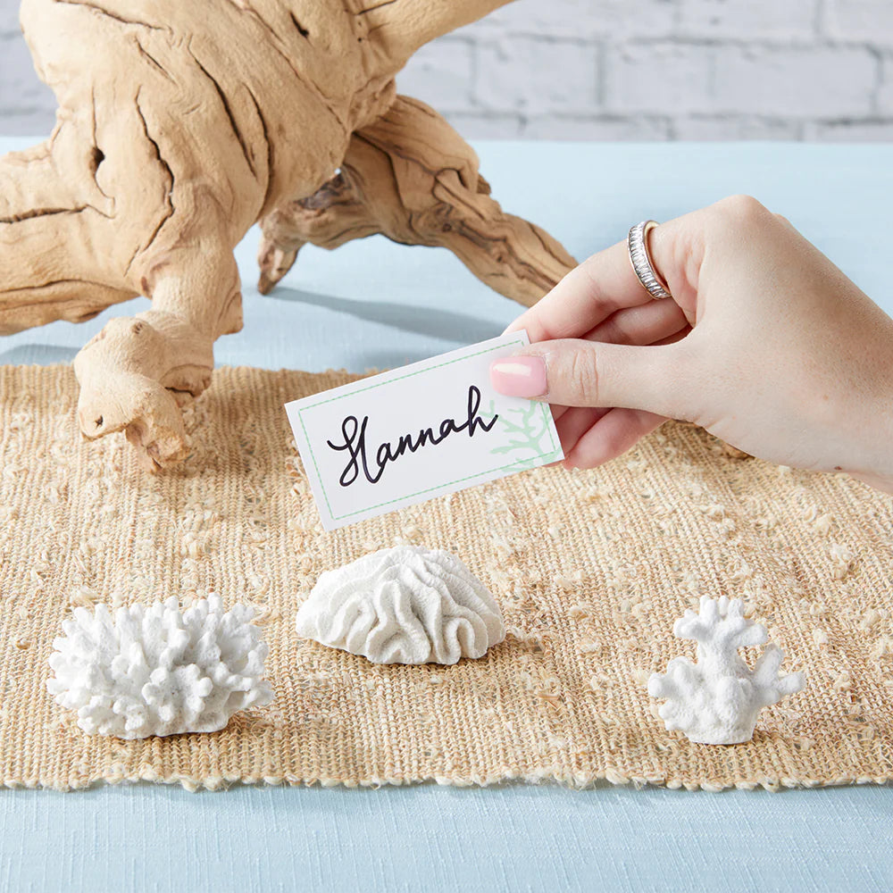 Kate Aspen - Seven Seas Coral Place Card/Photo Holder (Set of 6)