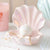 Something Different - Iridescent Clam Shell Coastal Trinket Dish