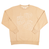 Post Surf Collective - The Monstera Sweatshirt - Sand (Add-On)