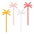 Slant Collections - Acrylic Stir Sticks - Palm Trees