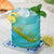 Kate Aspen - Beaded Glass- Set of 6 – Aqua Blue (Add-On)