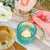 Kate Aspen - Ribbed Blue Glass Votive Candle Holder (Set of 6) (Add-On)