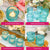 Kate Aspen - Ribbed Blue Glass Votive Candle Holder (Set of 6) (Add-On)
