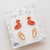 Flamingo Floatie Flip Flops Earring Set
