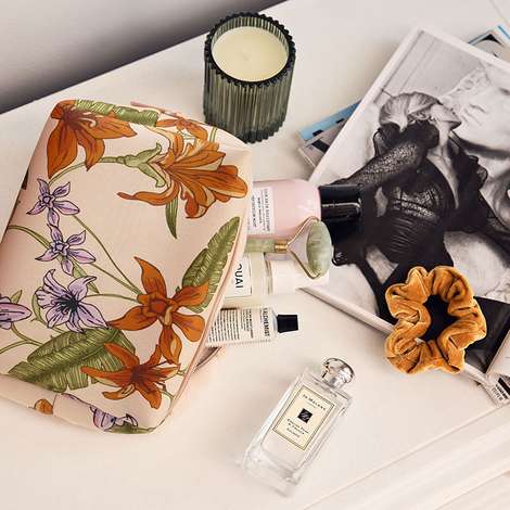 Mytagalongs - Ayla Printed Cosmetic Bag (+)