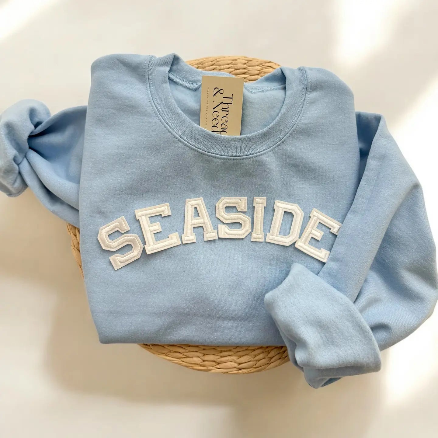 Seaside Florida Sweatshirt - Light Blue