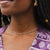 Lotus & Luna - Vibrant Spirit 2mm Metal Accent Healing Necklace