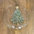 Sea Dreams Coastal Art - Coastal Christmas Ornament- Aqua Christmas Tree