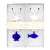 Slant Collections - Glass Wine Charms - Coastal