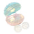 Something Different - Iridescent Clam Shell Coastal Salt and Pepper Shakers