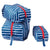 RockFlowerPaper - Breton Stripe Travel Cube - Set of 3 (Add-On)