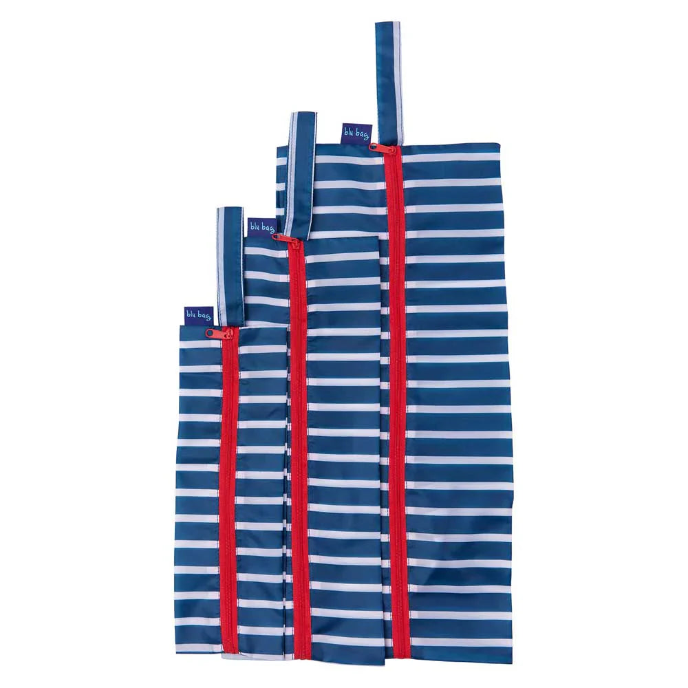 RockFlowerPaper - Breton Stripe Travel Cube - Set of 3