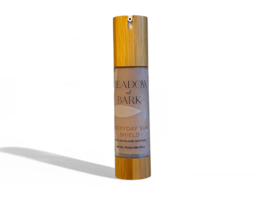 Meadow and Bark - Everyday Sun Shield Moisturizer 50ml Bamboo- Hilight