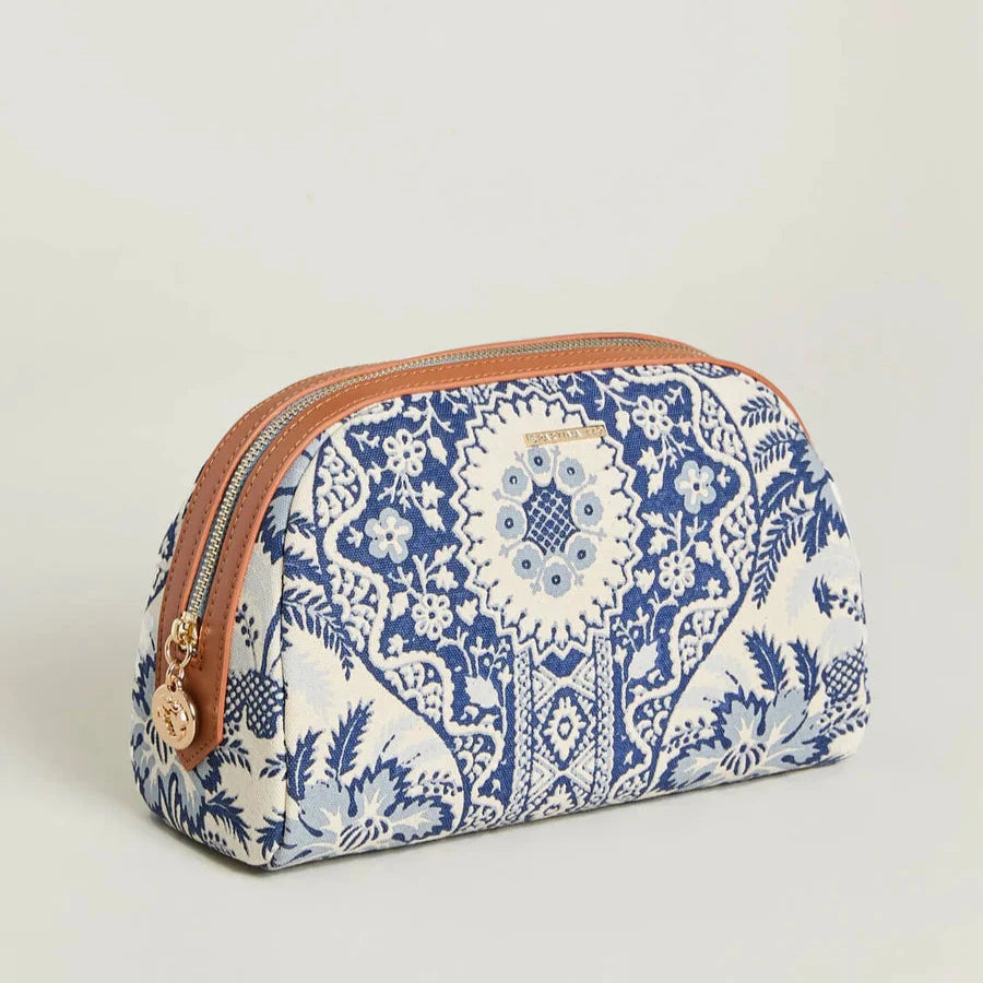 Spartina 449 - Large Zip Cosmetic Bag Peeples Song Park Palms (Add-On)