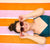 The Darling Effect - XL Quick-Dry Beach Towel-Sicily Stripes Pink