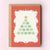 The Shelley Society - Seashell Christmas Tree Beach Coastal Holiday Greeting Card