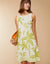 Spartina 449 - Madolyn Dress Southern Resort Palms Green (Add-On)