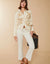 Spartina 449 - Marlena Embroidered Cardigan Alabaster Palms (Add-On)