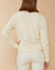 Spartina 449 - Marlena Embroidered Cardigan Alabaster Palms (Add-On)