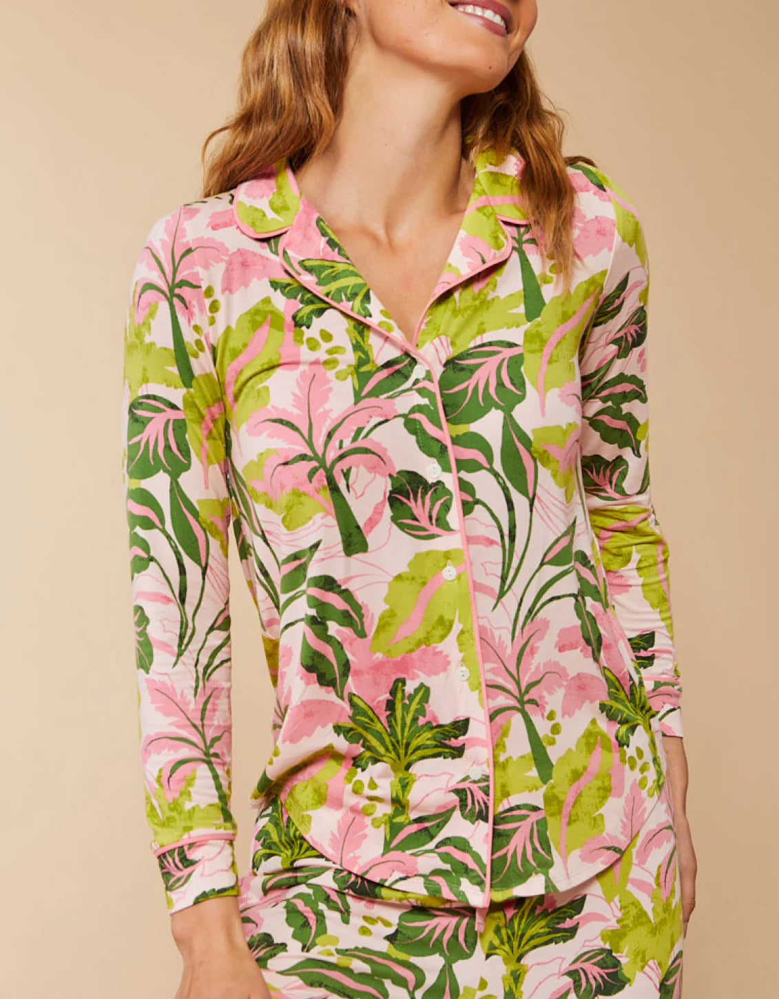 Spartina 449 - Pajama Top Palm Paradise
