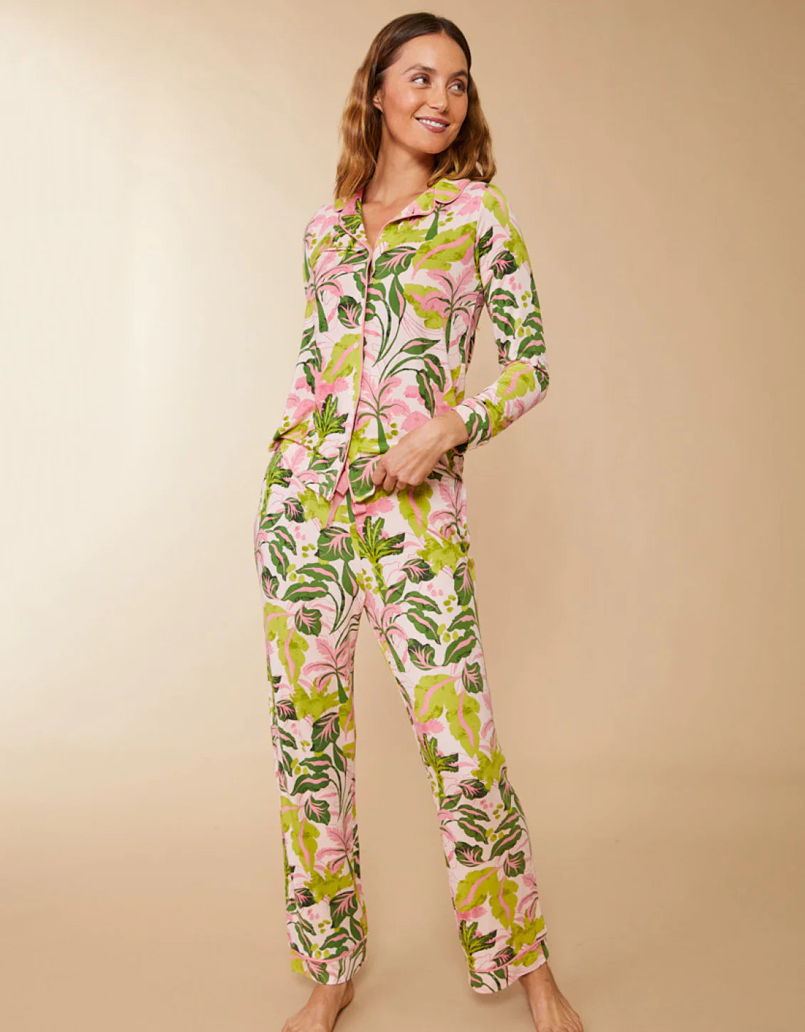Spartina 449 - Pajama Top Palm Paradise