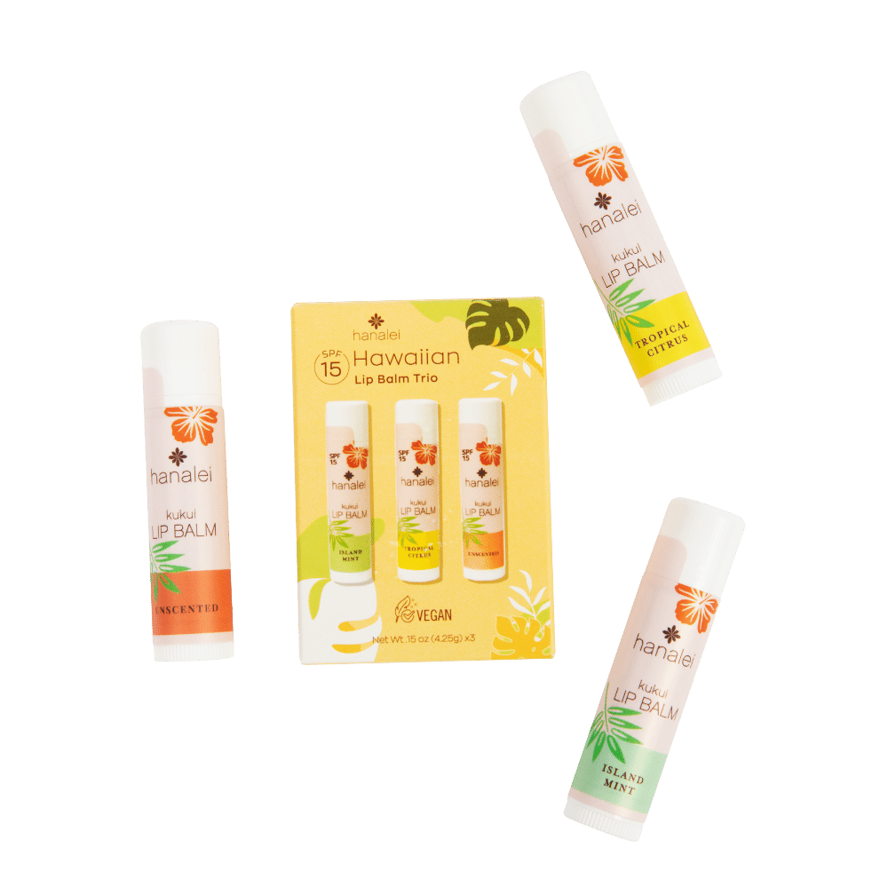 Hanalei - The Kukui Lip Balm Trio (Add-On)
