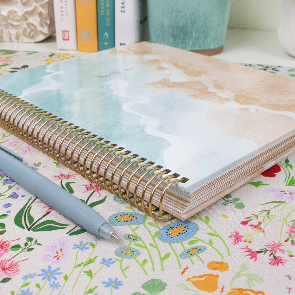 Bloom - 2026 Vision Planner, 7.5" x 9", Ocean Oasis