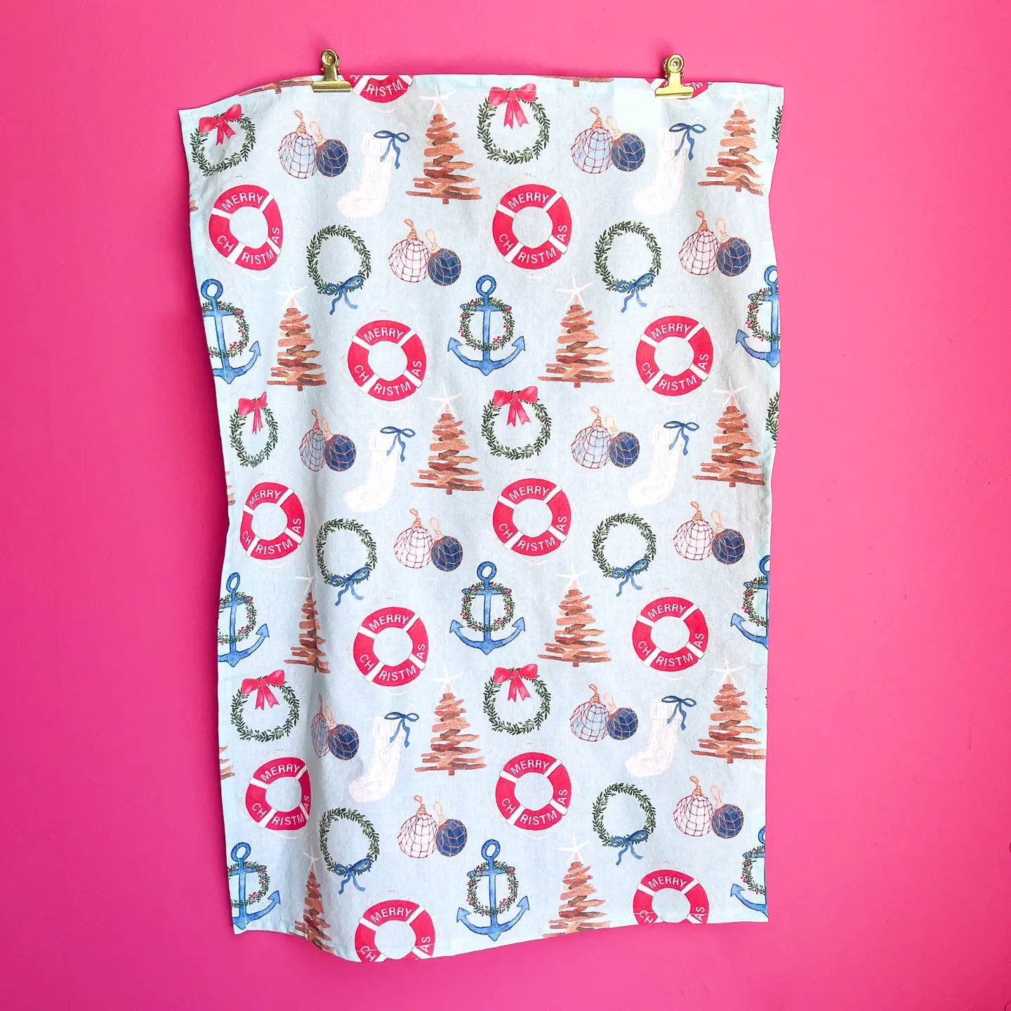 Gert & Co - Coastal Christmas Tea Towel