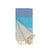 Kikoya - Hawaiian Turkish Towels 35x70" Terry Backing Beach Bath Pool - Blue/Turquoise (Add-On)