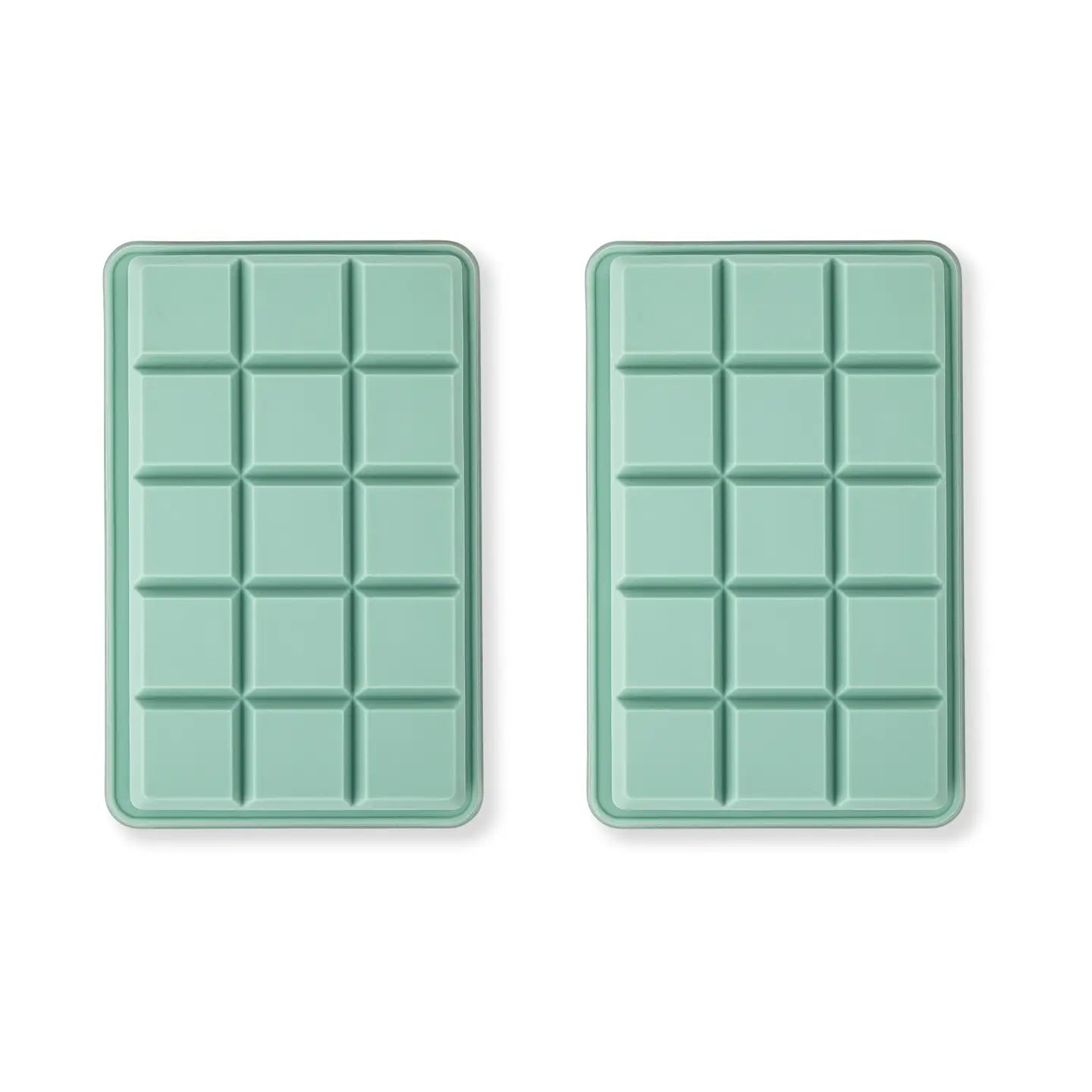 2pk Printed Lid/Cube Ice Tray - Daisy