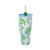 Lilly Pulitzer - Stainless Steel Tumbler with Straw, Swayin in the Breeze