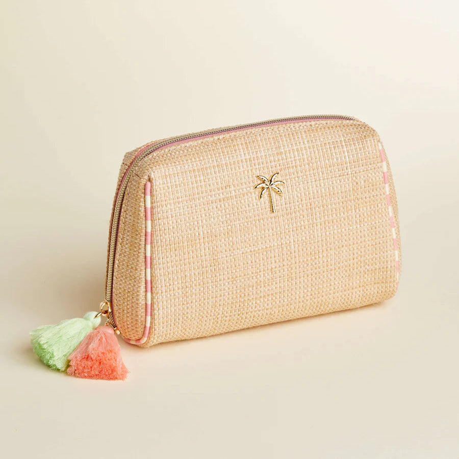 Spartina 449 - Boho Cosmetic Pouch Palm Tree (Add-On)