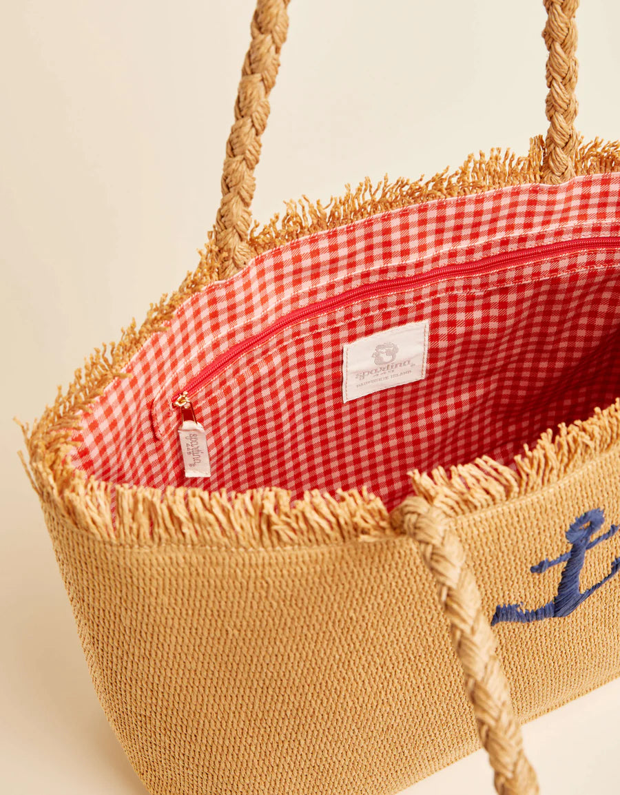 Spartina 449 - Woven Straw Tote Anchor