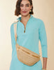 Spartina 449 - Straw Charlie Belt Bag Blue Haze