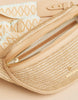 Spartina 449 - Straw Charlie Belt Bag Blue Haze