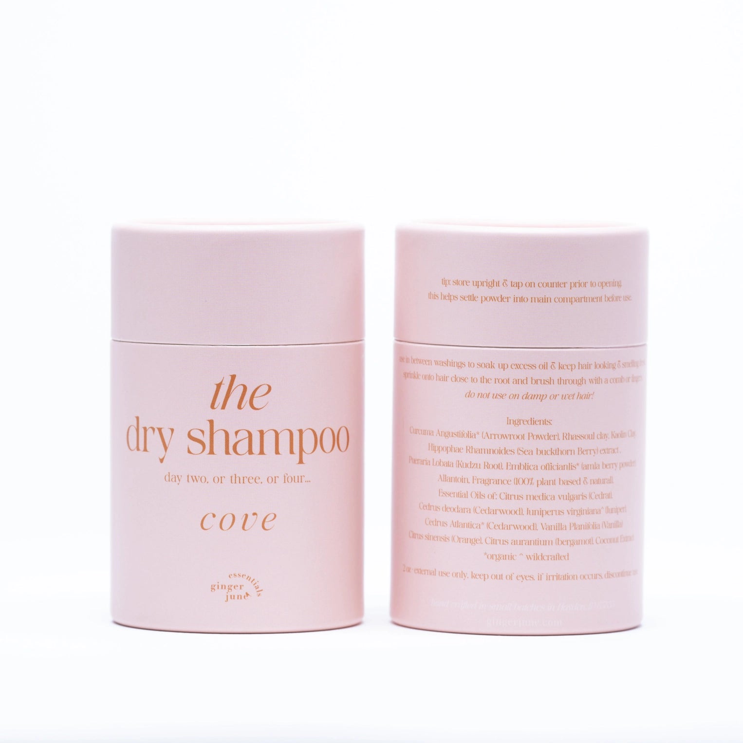 Ginger June Candle Co.- Cove • 100% Natural Dry Shampoo