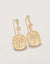 Spartina 449 - Palm Tree Medallion Earrings