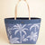 Spartina 449 - Beach Tote Ogeechee Blue Palm (Add-On)