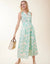 Spartina 449 - Lilyana Midi Dress Enclave Palm Scene Aqua Haze (Add-On)