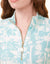 Spartina 449 - Nora Half-Zip Top Enclave Palm Scene Aqua Haze (Add-On)