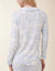 Spartina 449 - Pajama Top Palm Scene Blue