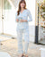 Spartina 449 - Pajama Top Palm Scene Blue