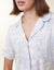 Spartina 449 - Pajama Short Sleeve Sleep Shirt Palm Scene Blue