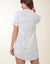 Spartina 449 - Pajama Short Sleeve Sleep Shirt Palm Scene Blue